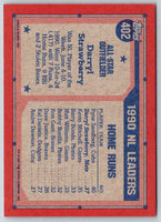 1991 O-Pee-Chee Darryl Strawberry #402