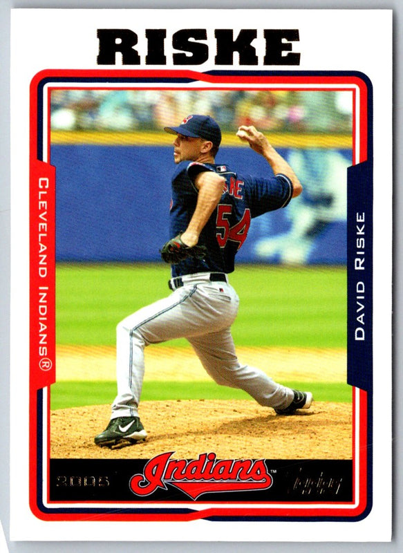 2005 Topps David Riske #218