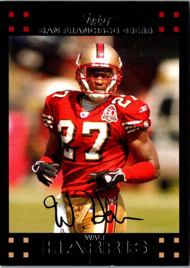 2007 Topps Walt Harris