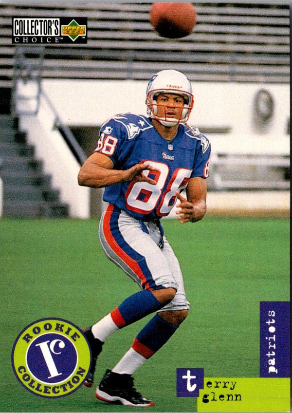 1996 Collector's Choice Update Terry Glenn #U18