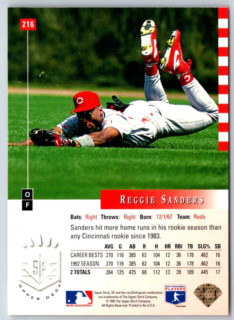 1993 SP Reggie Sanders