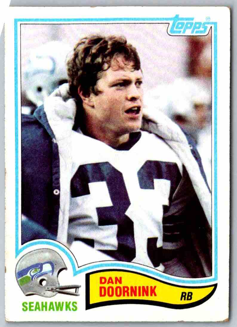 1982 Topps Dan Doornink