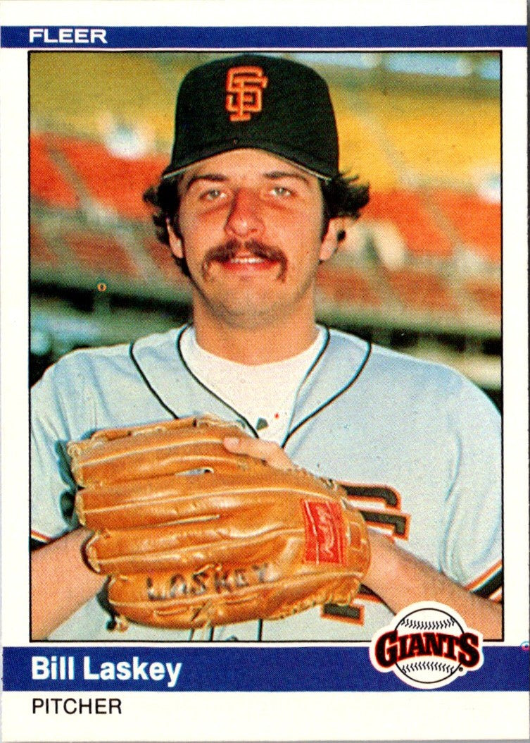 1984 Fleer Bill Laskey