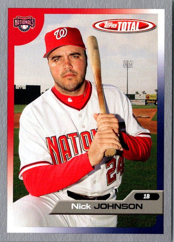 2005 Topps Total Nick Johnson #507