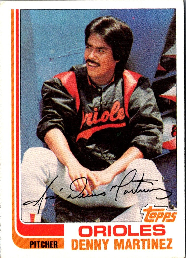 1982 Topps Denny Martinez