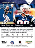 2001 Topps Debut Terry Glenn #95
