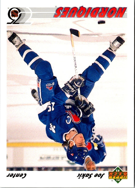 1991 Upper Deck Joe Sakic #333