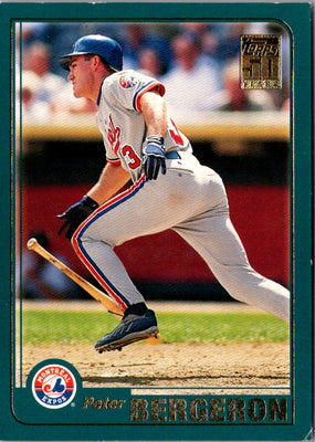 2001 Topps Peter Bergeron #54