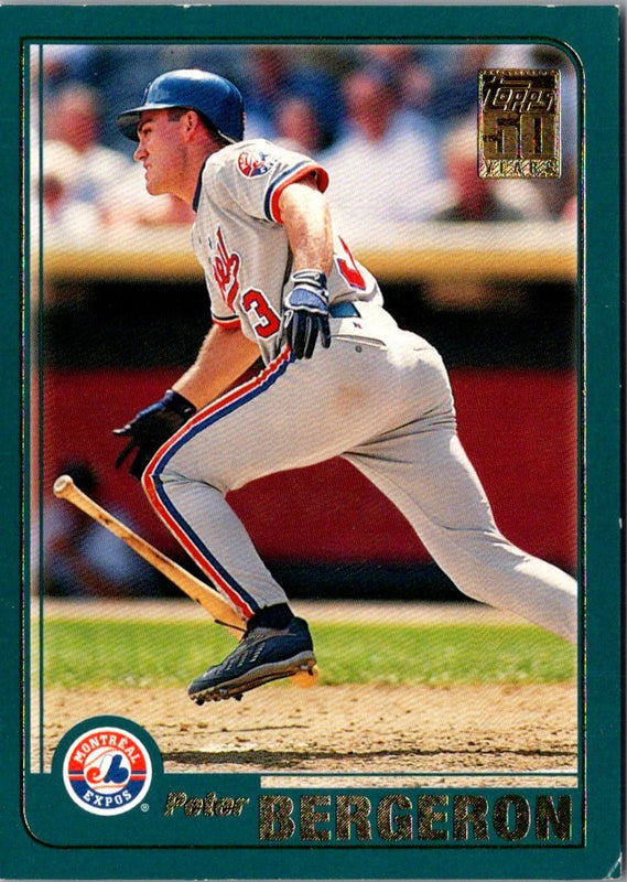 2001 Topps Peter Bergeron #54