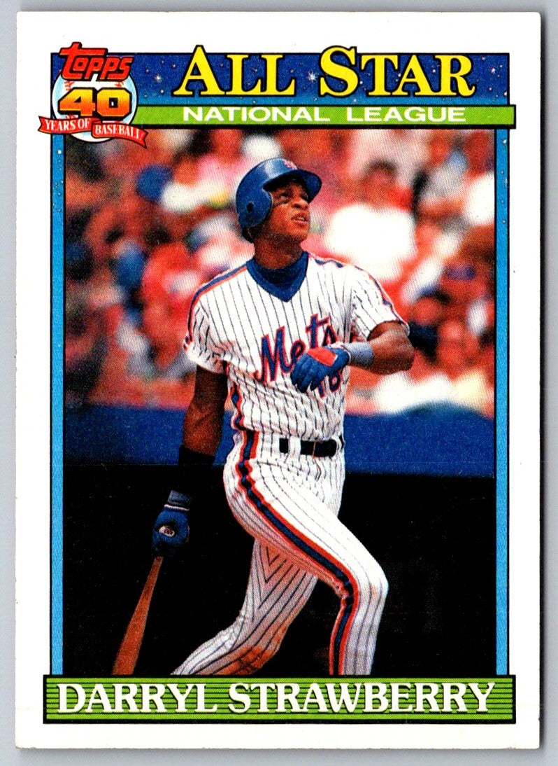 1991 O-Pee-Chee Darryl Strawberry