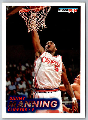 1993 Fleer Danny Manning #93