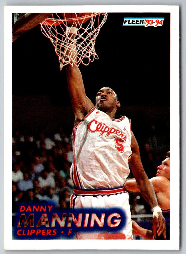 1993 Fleer Danny Manning #93