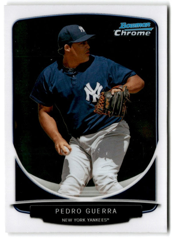 2013 Bowman Chrome Prospects Pedro Guerra #BCP73