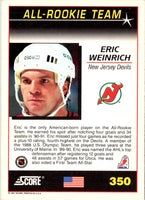 1991 Score American Eric Weinrich #350