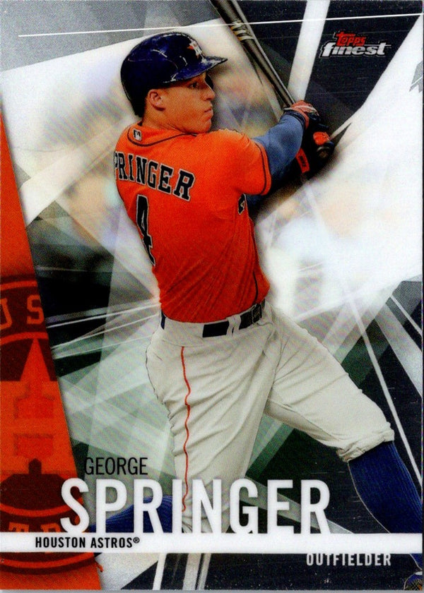 2017 Finest George Springer #97