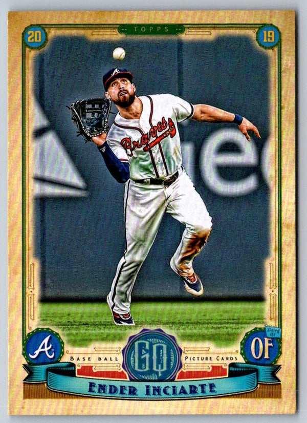 2019 Topps Gypsy Queen GQ Logo Swap Ender Inciarte #253