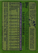 1982 Topps Lloyd Moseby