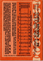 1988 O-Pee-Chee Chris Brown #112