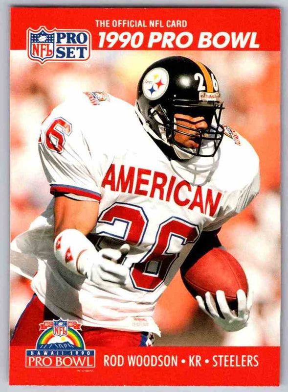 1990 Pro Set Rod Woodson #377