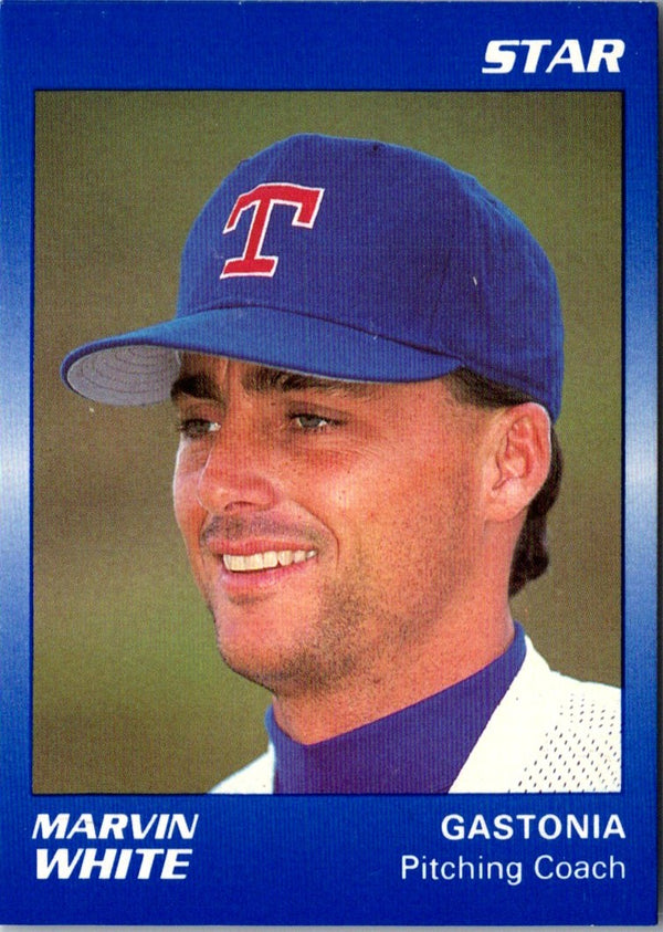 1990 Star Gastonia Rangers Marvin White #27
