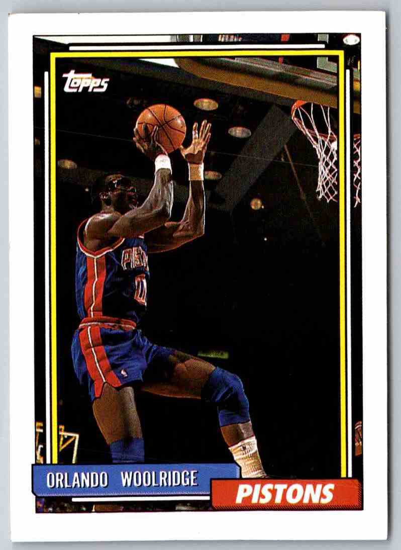 1991 Topps Orlando Woolridge