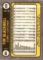 1981 Fleer Tim Blackwell #304
