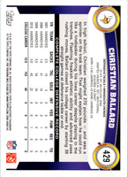 2011 Topps Christian Ballard #429 Rookie