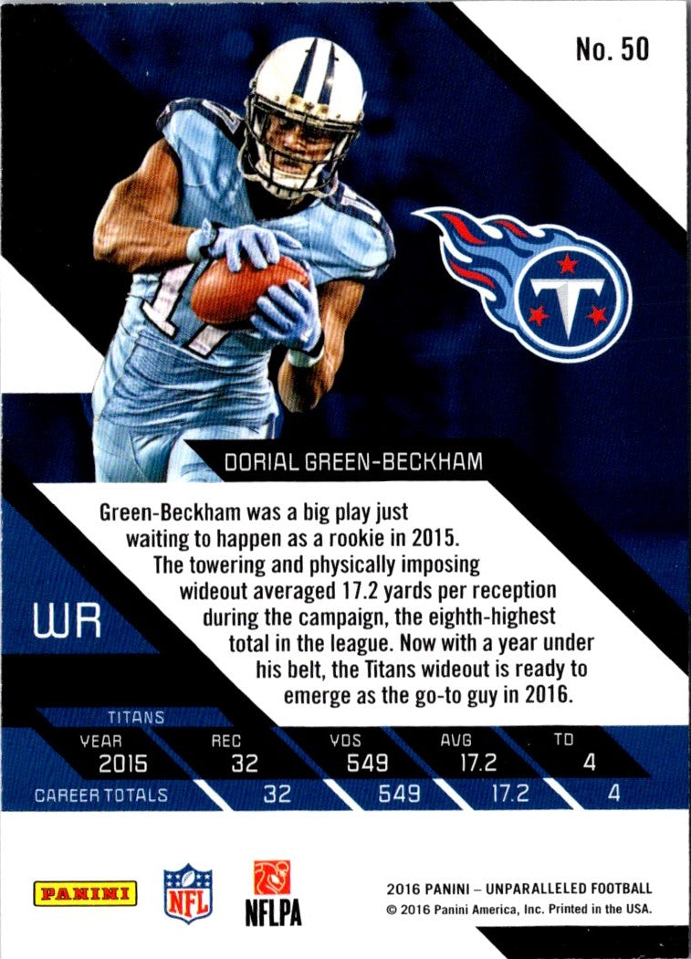 2016 Panini Unparalleled Dorial Green-Beckham