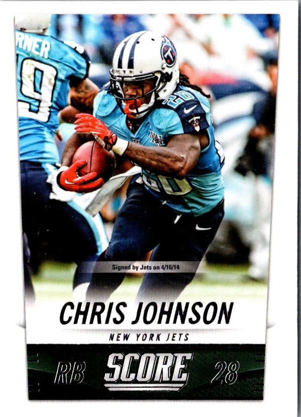 2014 Score Chris Johnson #221