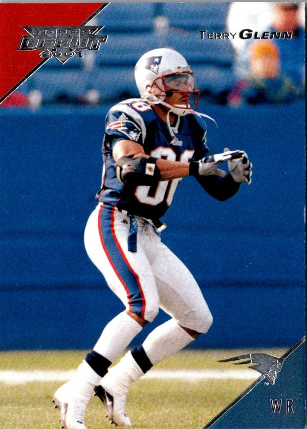 2001 Topps Debut Terry Glenn #95