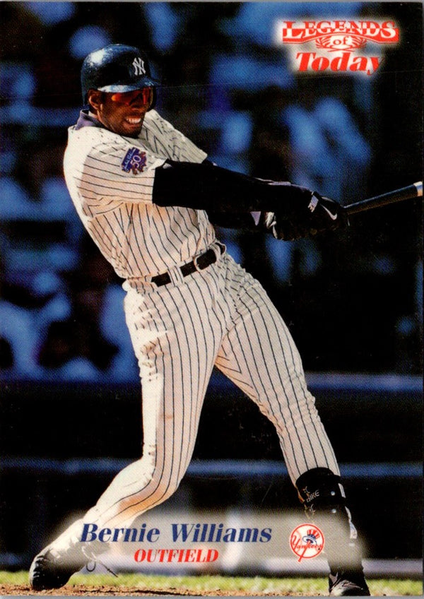1998 Sports Illustrated Then and Now Bernie Williams #139