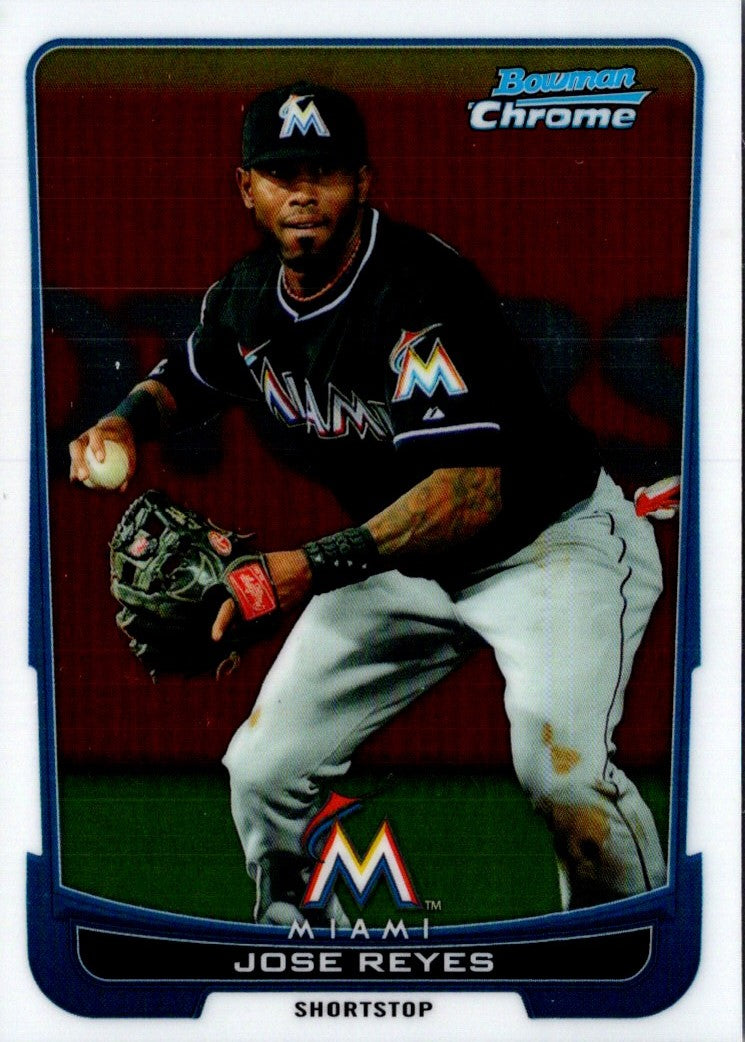 2012 Bowman Chrome Jose Reyes