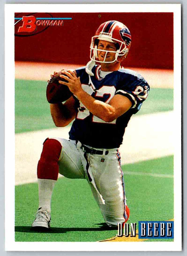 1993 Bowman Football Don Beebe #118