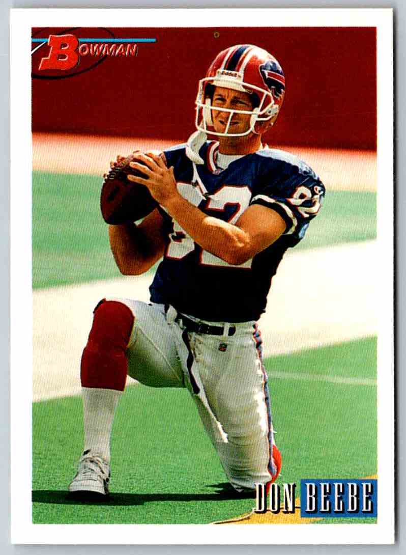 1993 Bowman Football Don Beebe