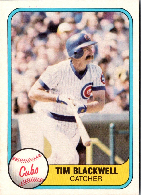 1981 Fleer Tim Blackwell #304