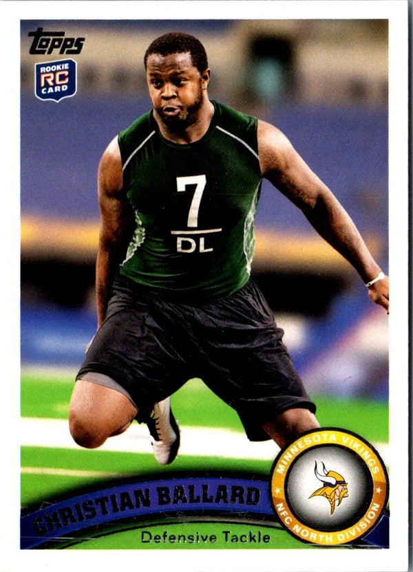 2011 Topps Christian Ballard #429 Rookie