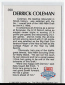1990 Hoops Derrick Coleman