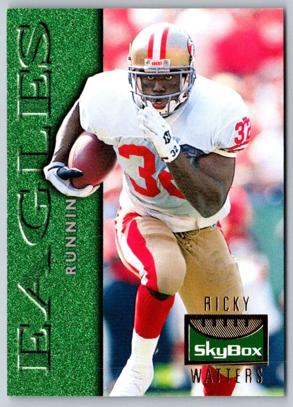 1995 SkyBox Premium Ricky Watters #101