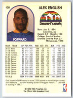 1989 NBA Hoops Alex English #120