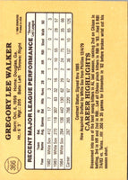 1985 Donruss Greg Walker #366