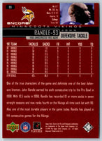 1999 Upper Deck Encore John Randle #99