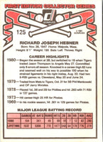 1981 Donruss Richie Hebner #125