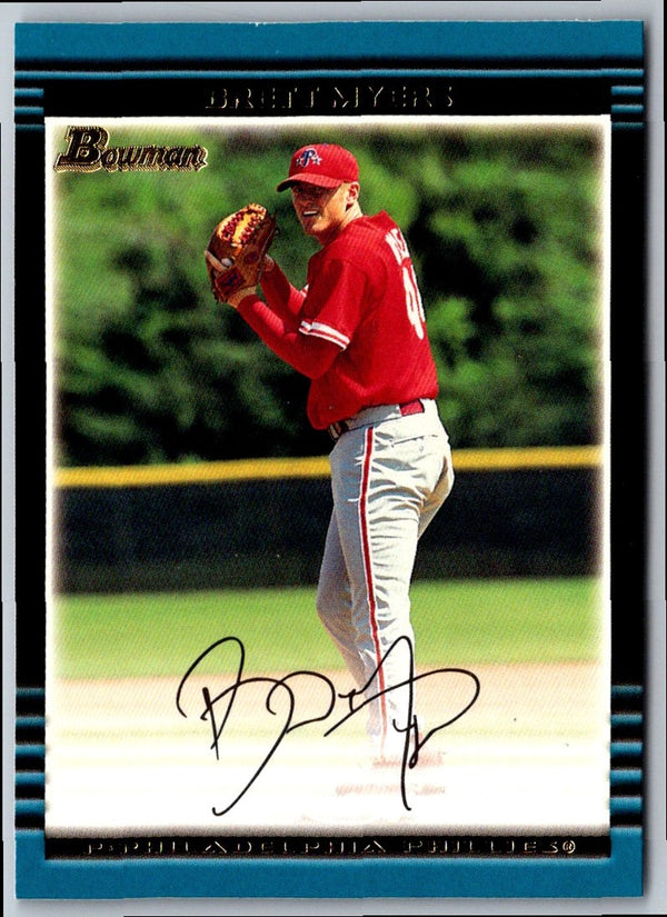 2002 Bowman Brett Myers #334