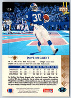 1994 Upper Deck Dave Meggett #126