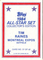 1984 Topps Glossy Send-Ins Tim Raines #37