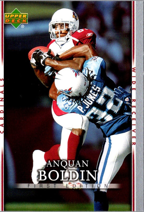 2007 Upper Deck First Edition Anquan Boldin #3