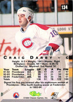 1994 Classic Binghamton Rangers AHL Craig Duncanson #4