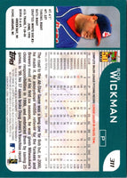 2001 Topps Bob Wickman #311
