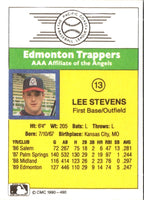 1990 CMC Lee Stevens #490