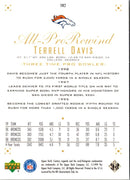 1999 Upper Deck Century Legends Terrell Davis